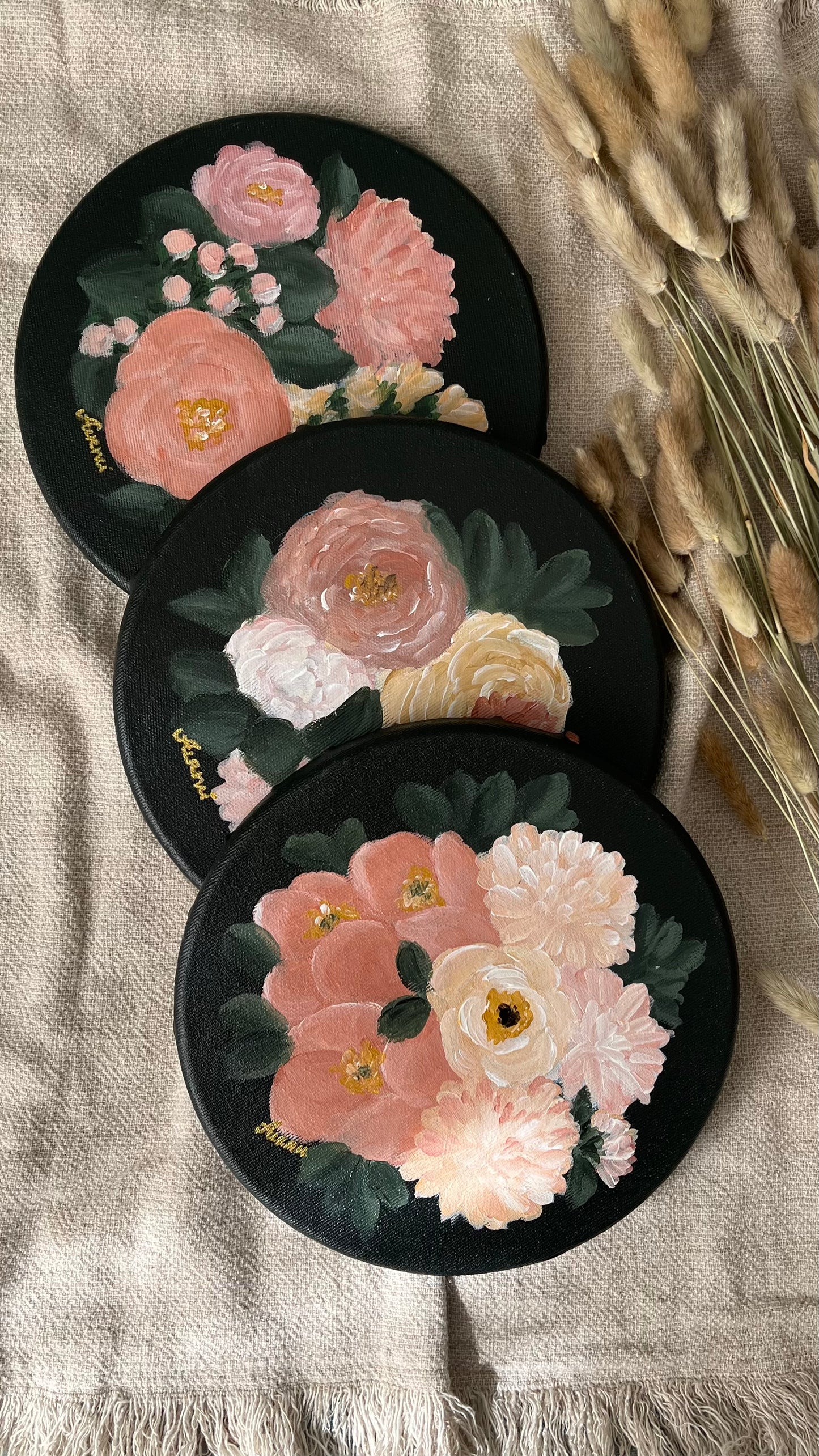 1…2…3 “Beginning of December in tree little circles”